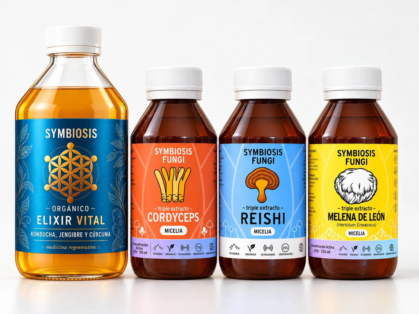 Método Symbiosis línea Micelia, sin alcohol